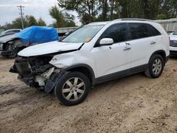 Salvage cars for sale from Copart Midway, FL: 2011 KIA Sorento Base