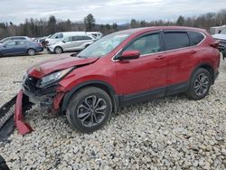 Salvage cars for sale from Copart Candia, NH: 2021 Honda CR-V EX