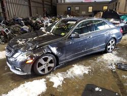 Salvage cars for sale from Copart Windsor, NJ: 2011 Mercedes-Benz E 350 4matic