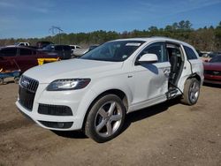 Salvage cars for sale at Greenwell Springs, LA auction: 2013 Audi Q7 Prestige