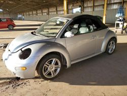 Salvage cars for sale at Phoenix, AZ auction: 2005 Volkswagen New Beetle GLS