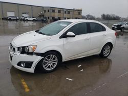 Salvage cars for sale at Wilmer, TX auction: 2012 Chevrolet Sonic LT