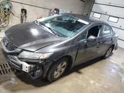 Honda Civic LX salvage cars for sale: 2013 Honda Civic LX