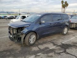 Salvage cars for sale at Van Nuys, CA auction: 2016 KIA Sedona LX