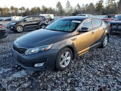 KIA Optima LX salvage cars for sale: 2015 KIA Optima LX