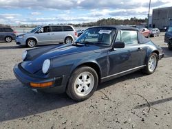 Salvage cars for sale at Fredericksburg, VA auction: 1987 Porsche 911 Carrera