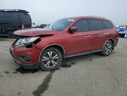 Salvage cars for sale at Martinez, CA auction: 2017 Nissan Pathfinder S