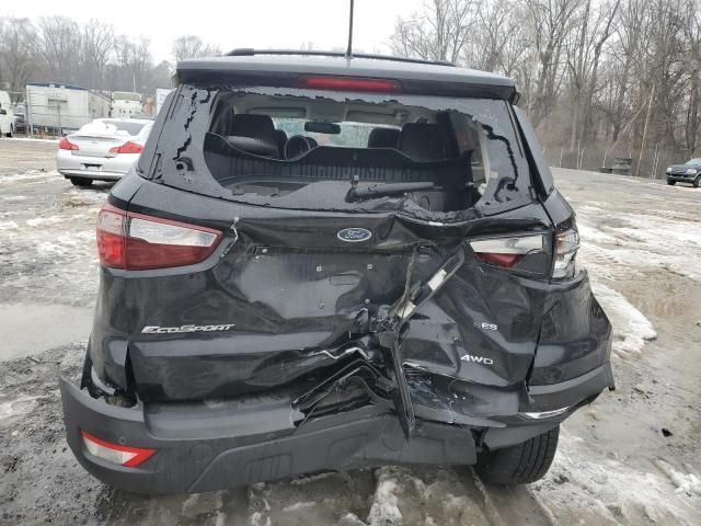 2018 Ford Ecosport SES