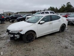 Salvage cars for sale at Memphis, TN auction: 2016 Acura TLX