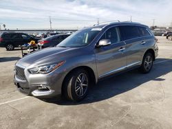 Salvage cars for sale from Copart Sun Valley, CA: 2020 Infiniti QX60 Luxe