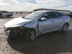 Salvage cars for sale at Houston, TX auction: 2020 Nissan Sentra S