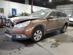 Salvage cars for sale from Copart Ham Lake, MN: 2011 Subaru Outback 2.5I Limited