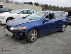Salvage cars for sale at Exeter, RI auction: 2013 Acura TSX