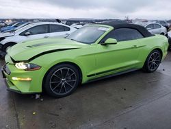 Salvage cars for sale at Grand Prairie, TX auction: 2020 Ford Mustang