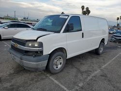 Chevrolet salvage cars for sale: 2022 Chevrolet Express G2500