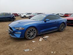 Salvage cars for sale from Copart Amarillo, TX: 2018 Ford Mustang