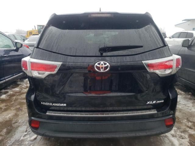 2016 Toyota Highlander XLE