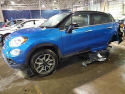 Salvage cars for sale at Woodhaven, MI auction: 2021 Fiat 500X Trekking Plus