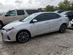 Vehiculos salvage en venta de Copart Houston, TX: 2015 Toyota Corolla L