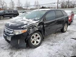 Ford Edge SEL salvage cars for sale: 2011 Ford Edge SEL