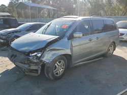 Salvage cars for sale from Copart Savannah, GA: 2007 Honda Odyssey EXL