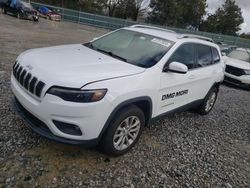 Salvage cars for sale from Copart Madisonville, TN: 2019 Jeep Cherokee Latitude