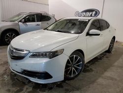 Salvage cars for sale at Tulsa, OK auction: 2015 Acura TLX Tech