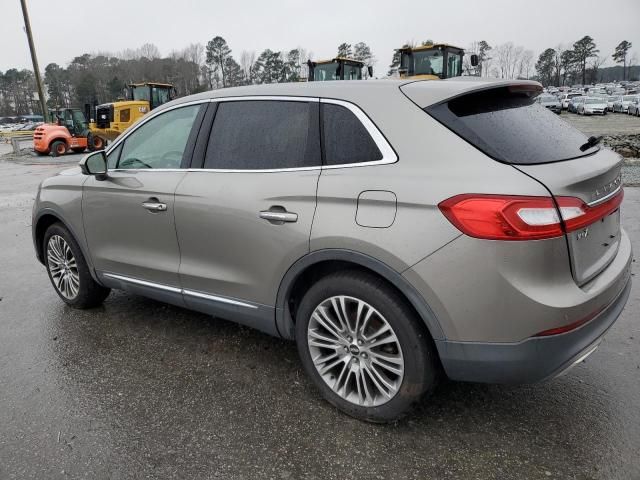 2016 Lincoln MKX Reserve