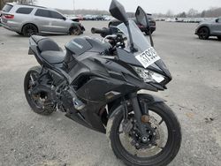 Salvage cars for sale from Copart Glassboro, NJ: 2020 Kawasaki EX650 M