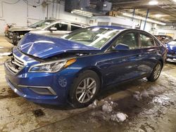 Salvage cars for sale from Copart Wheeling, IL: 2016 Hyundai Sonata SE