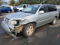 Salvage cars for sale at Eight Mile, AL auction: 2003 Toyota Highlander Limited