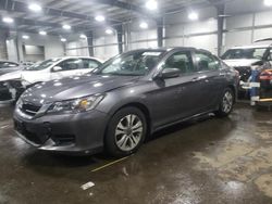 Salvage cars for sale at Ham Lake, MN auction: 2014 Honda Accord LX