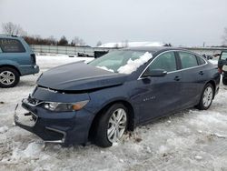 Vehiculos salvage en venta de Copart Columbia Station, OH: 2018 Chevrolet Malibu LT