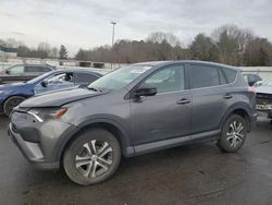 Salvage cars for sale at Assonet, MA auction: 2018 Toyota Rav4 LE