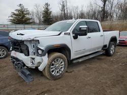 Salvage cars for sale from Copart Davison, MI: 2021 GMC Sierra K3500 Denali