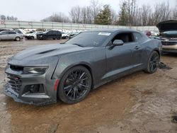 Salvage cars for sale from Copart Davison, MI: 2017 Chevrolet Camaro SS