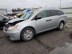 Salvage cars for sale at Pennsburg, PA auction: 2017 Honda Odyssey LX