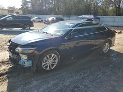 Chevrolet salvage cars for sale: 2016 Chevrolet Malibu LT