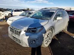 Salvage cars for sale at Brighton, CO auction: 2019 Subaru Crosstrek Limited