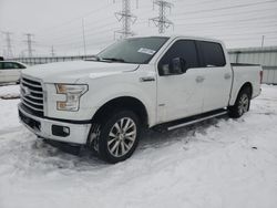 Ford salvage cars for sale: 2017 Ford F150 Supercrew