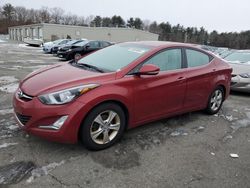 Salvage cars for sale from Copart Exeter, RI: 2016 Hyundai Elantra SE