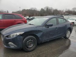 Salvage cars for sale from Copart Assonet, MA: 2015 Mazda 3 Sport