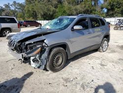Salvage cars for sale at Ocala, FL auction: 2014 Jeep Cherokee Latitude