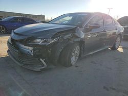 Toyota salvage cars for sale: 2022 Toyota Camry LE