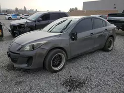 Salvage cars for sale at Mentone, CA auction: 2013 Mazda 3 I