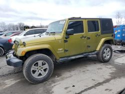 Salvage cars for sale from Copart Duryea, PA: 2008 Jeep Wrangler Unlimited Sahara