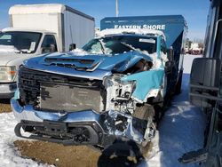 Salvage cars for sale from Copart Glassboro, NJ: 2022 GMC Sierra C3500