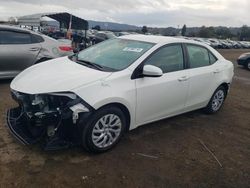 Toyota Corolla l salvage cars for sale: 2019 Toyota Corolla L