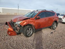 Toyota Rav4 XLE salvage cars for sale: 2015 Toyota Rav4 XLE