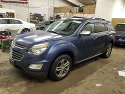 Buy Salvage Cars For Sale now at auction: 2016 Chevrolet Equinox LTZ